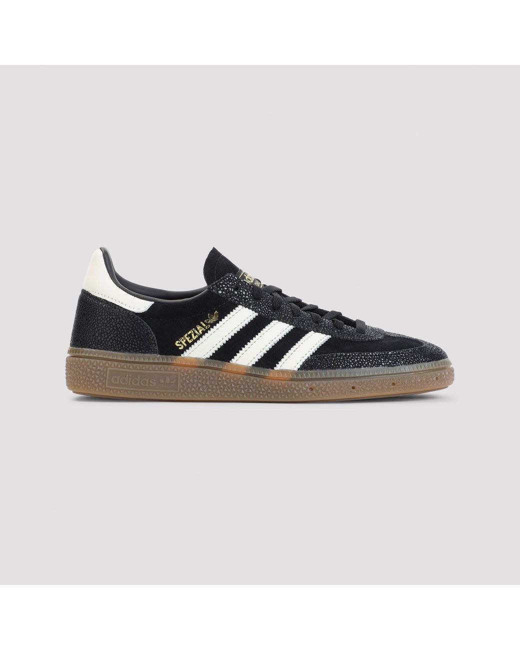 Adidas Black Handball Spezial Suede Sneakers