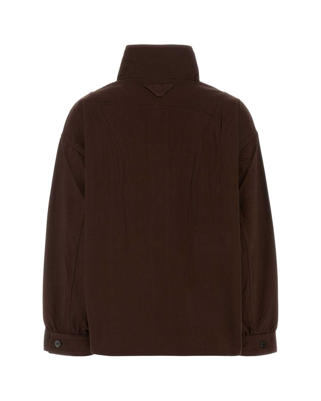 Prada Brown Gabardine Jacket