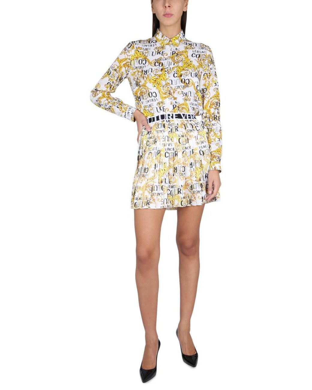 Versace Jeans Couture Multicolor Logo Shirt