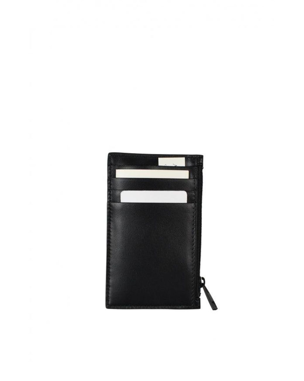 McQueen Black Alexander Mc Queen Card Holder