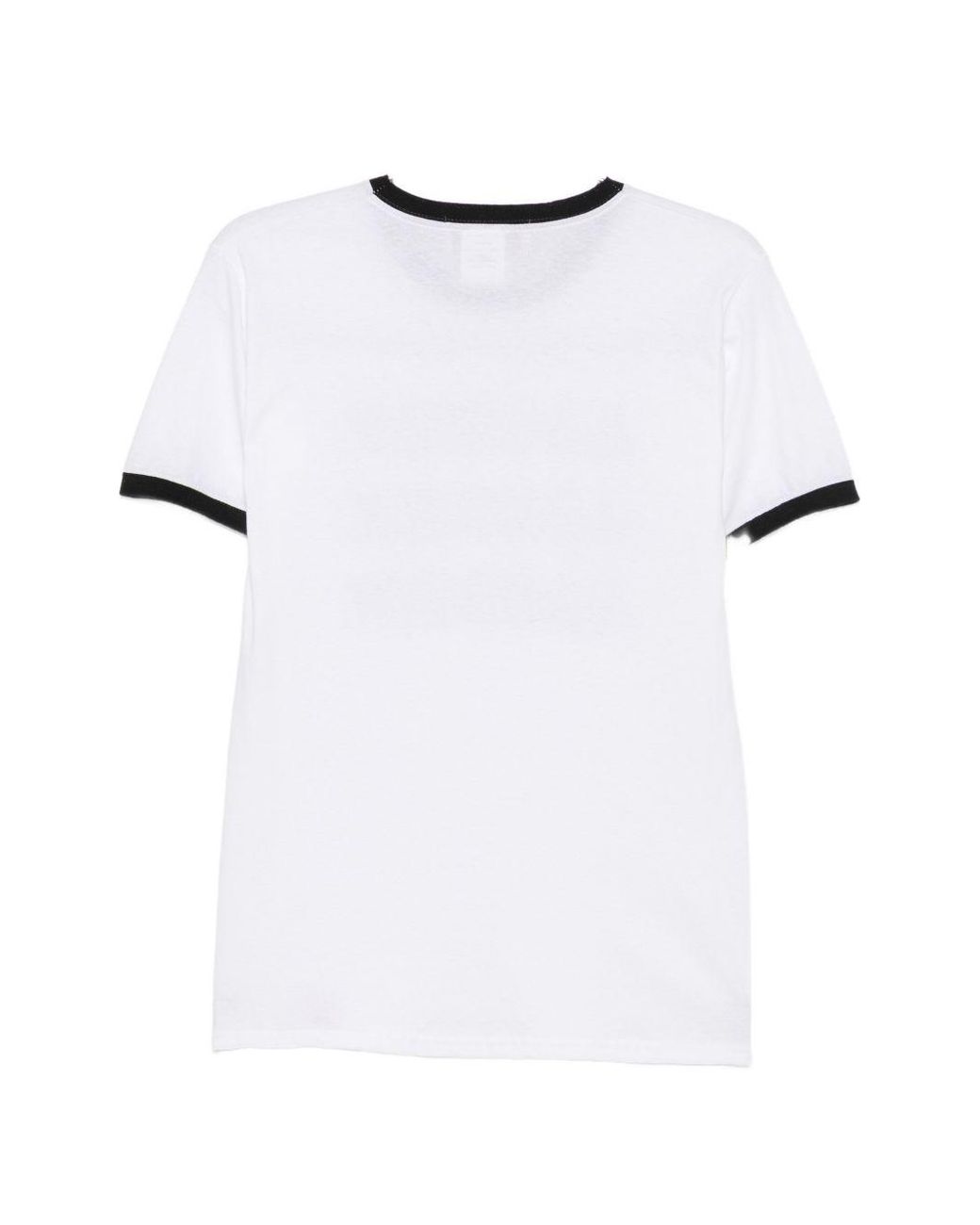 ALESSANDRO ENRIQUEZ White Amore Print Cotton T Shirt