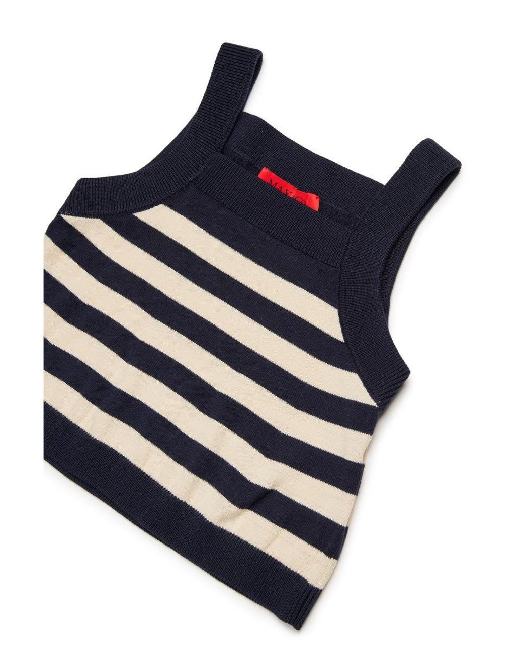 MAX&Co. Blue Tops With Logo