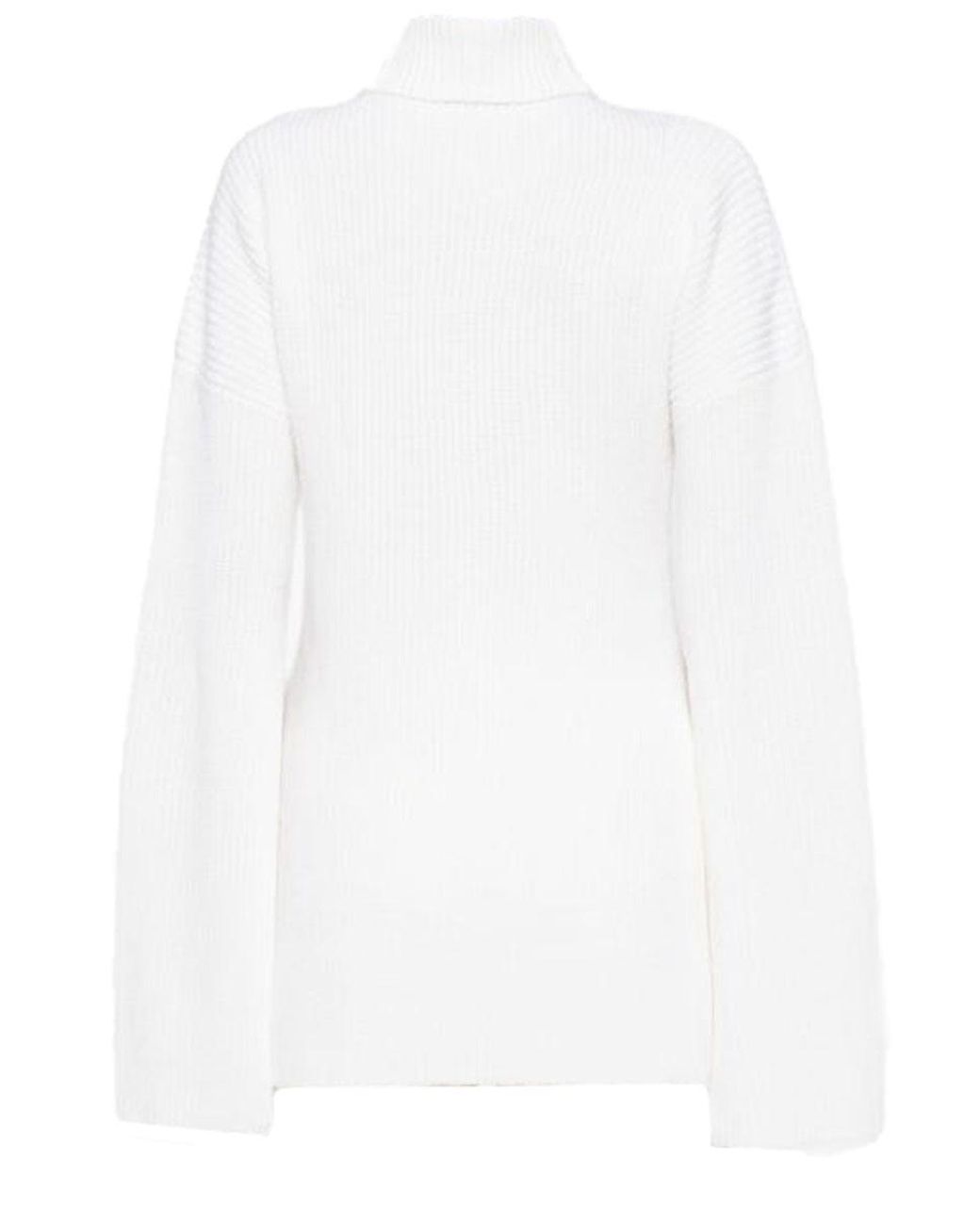 Totême White Wool T-Shirt For