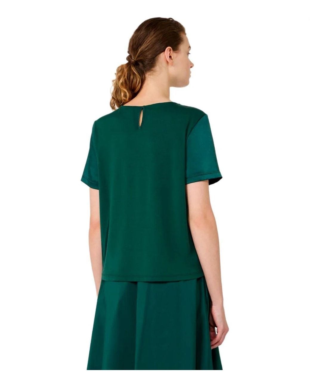 Weekend by Maxmara Green Gilbert Blouse