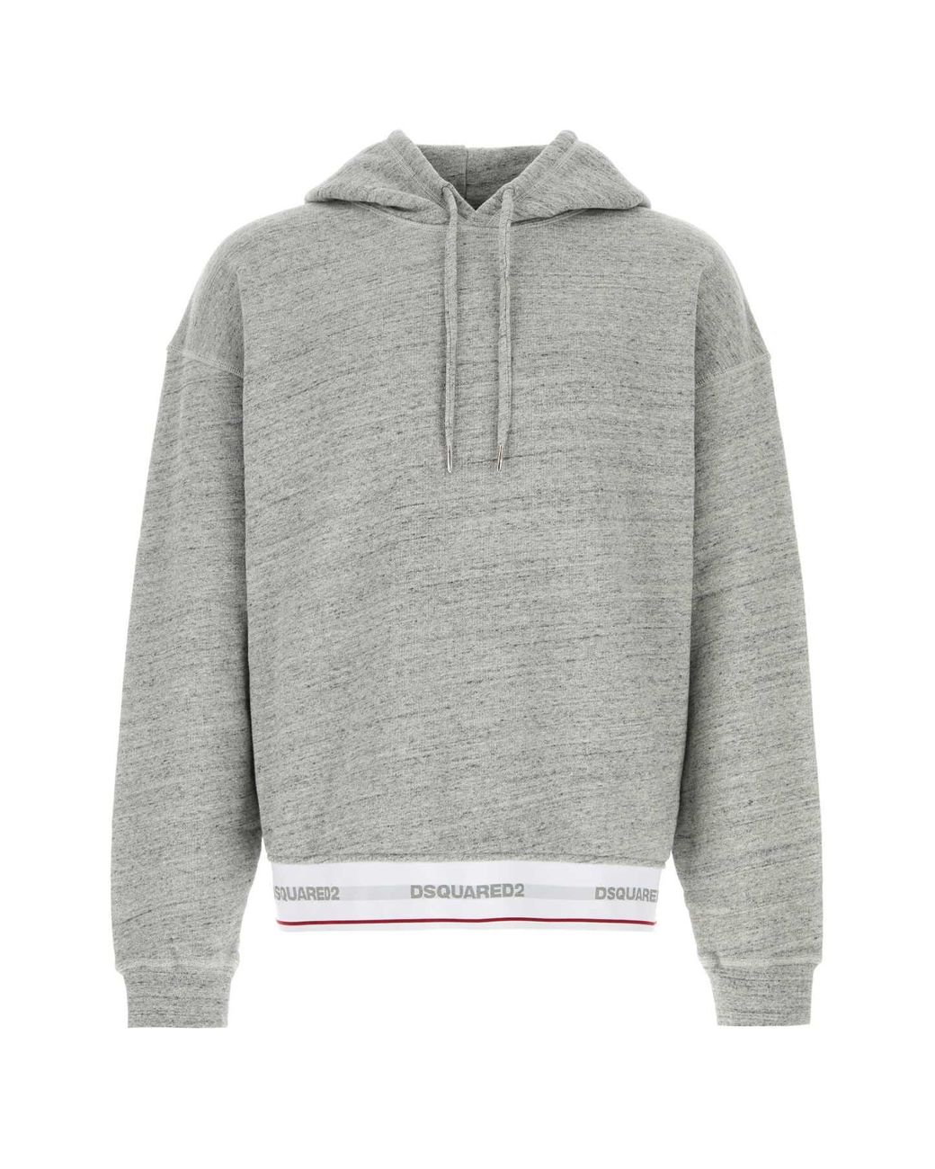 DSquared² Gray Relax Fit Hoodie for men