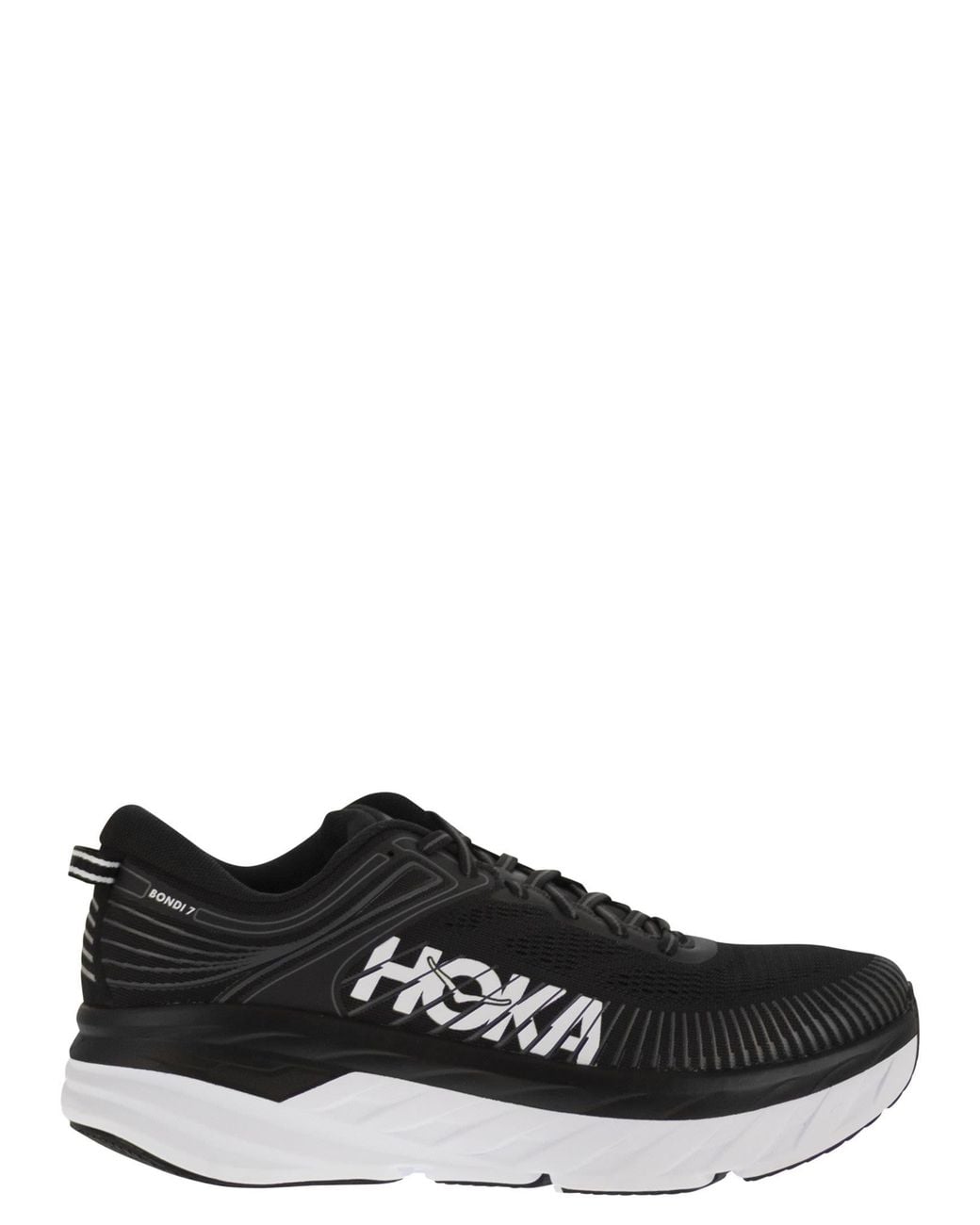 Hoka One One Black Bondi 7 for men