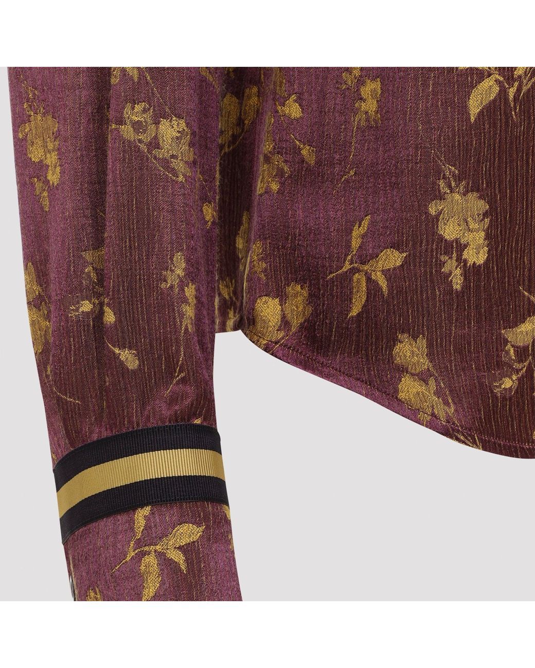 Dries Van Noten Brown Chloris Shirt