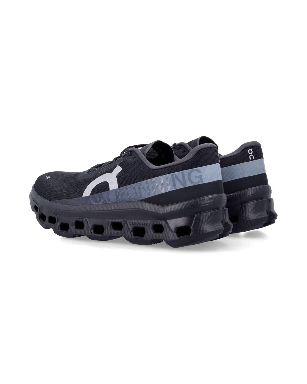 On Shoes Blue Mesh Cloudmonster 1 Sneakers