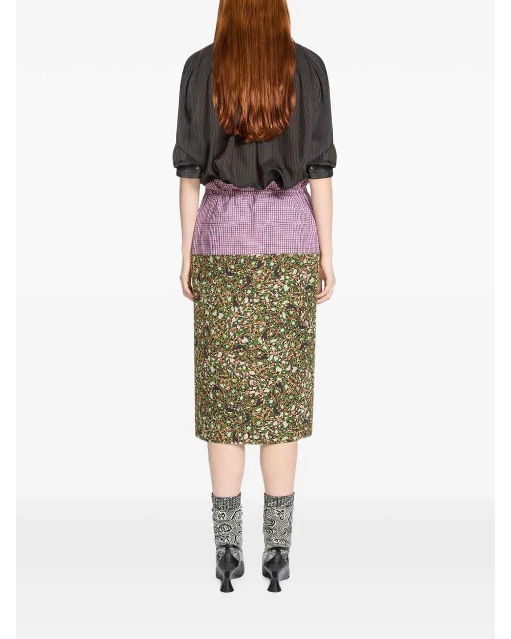Dries Van Noten Black Cupro Blouse With Drawstring