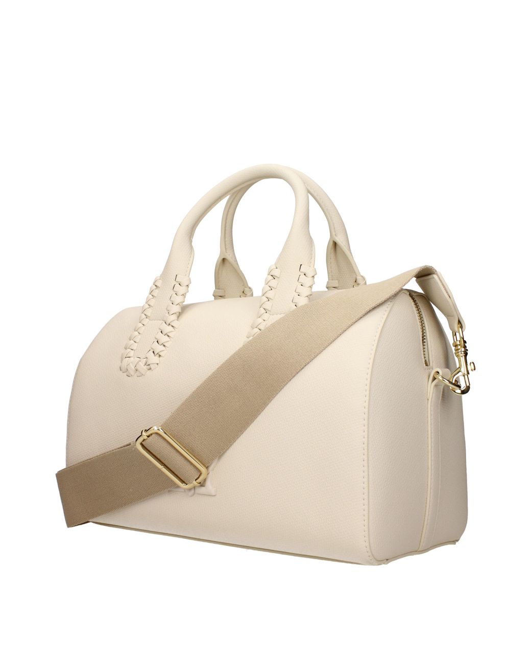 Love Moschino Natural Handbags Polyurethane/Ivory