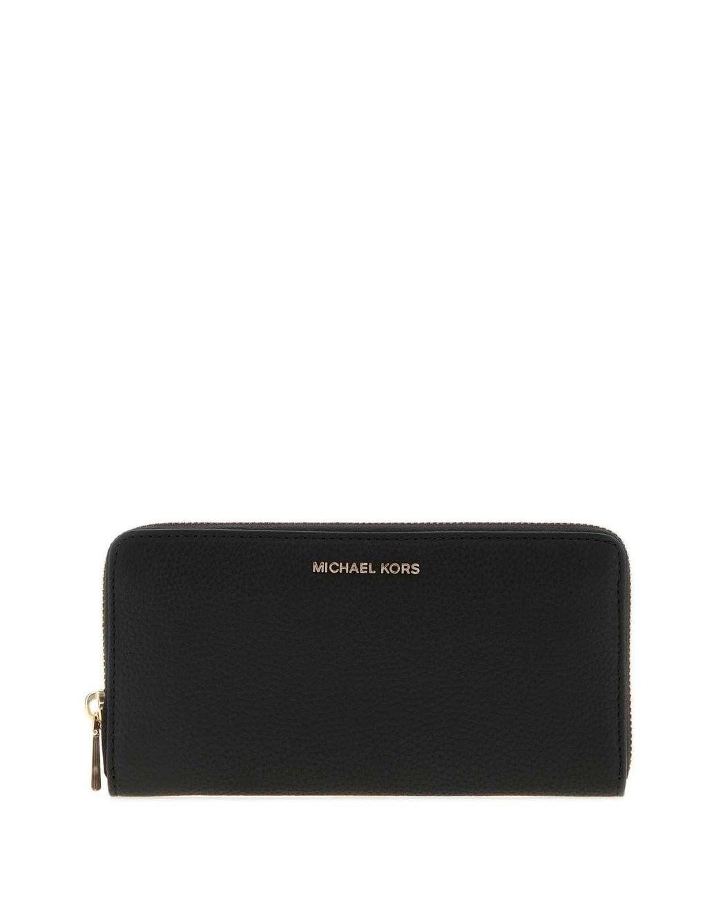 MICHAEL Michael Kors Black Jet Set Leather Wallet