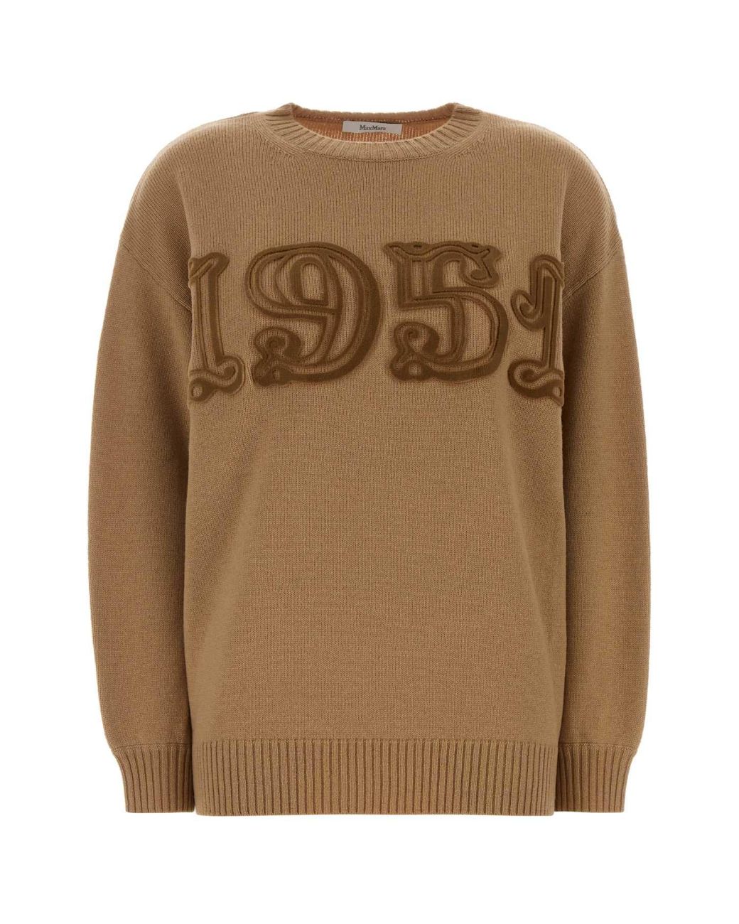 Max Mara Natural Wool Blend Fido Sweater