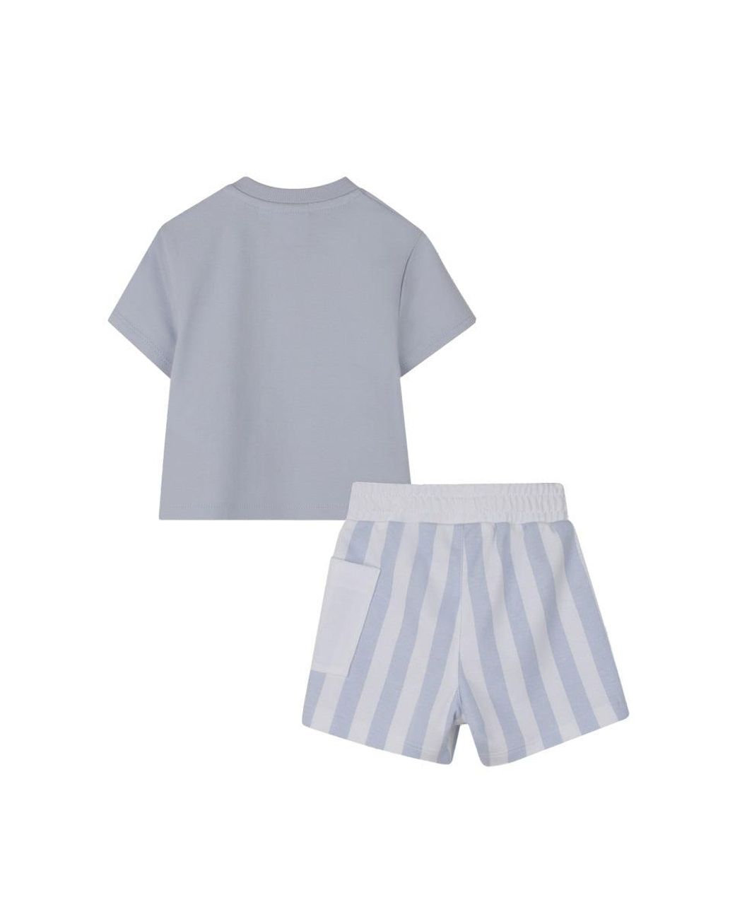 Boss White Set T Shirt+Short