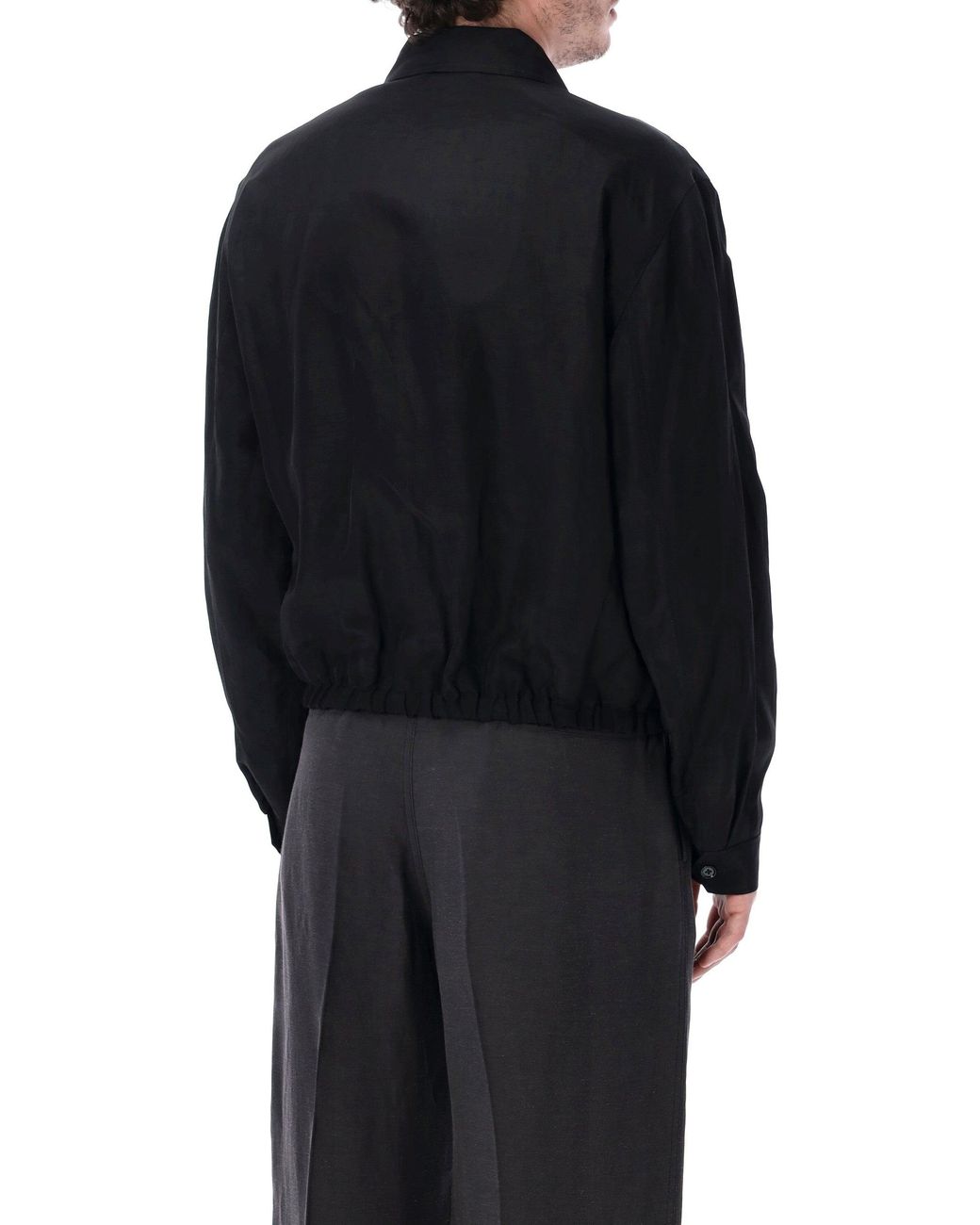 Lemaire Black Short Blouson for men