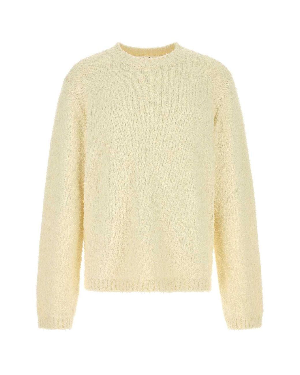 Séfr Natural Ivory Cotton Blend Oversize Odilon Sweater for men