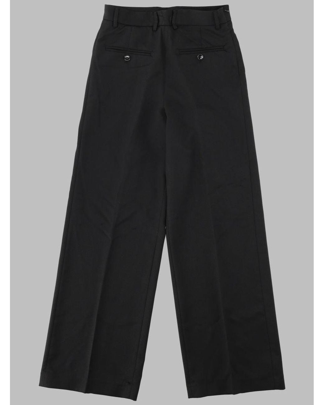 MM6 by Maison Margiela Black Kids Tailored Trousers