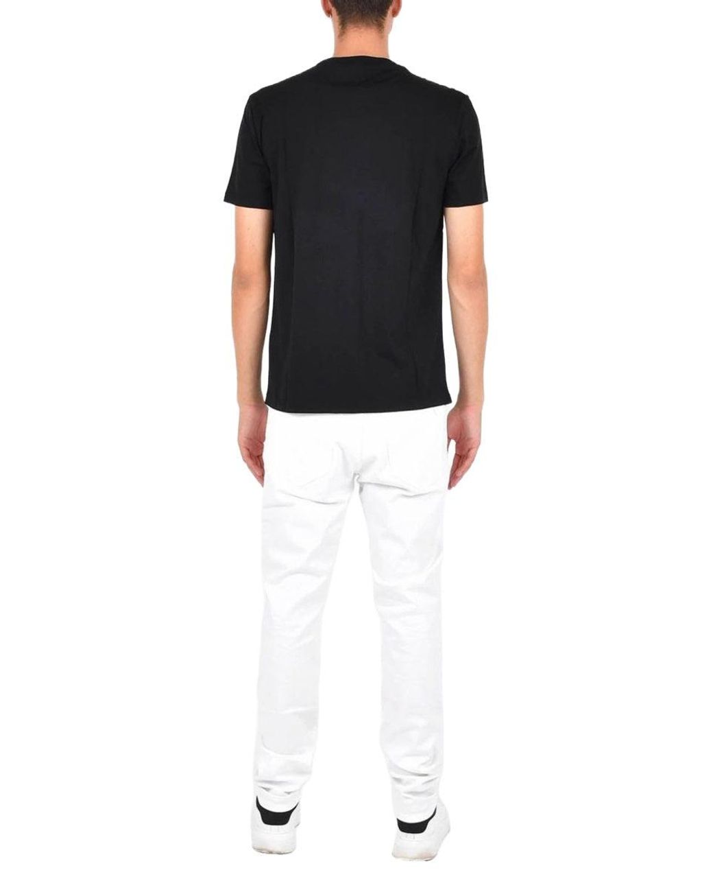 Low Brand Black Wool T-shirt for men