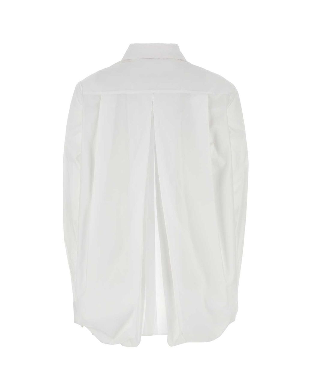 Givenchy White Shirt Split Back Oversized