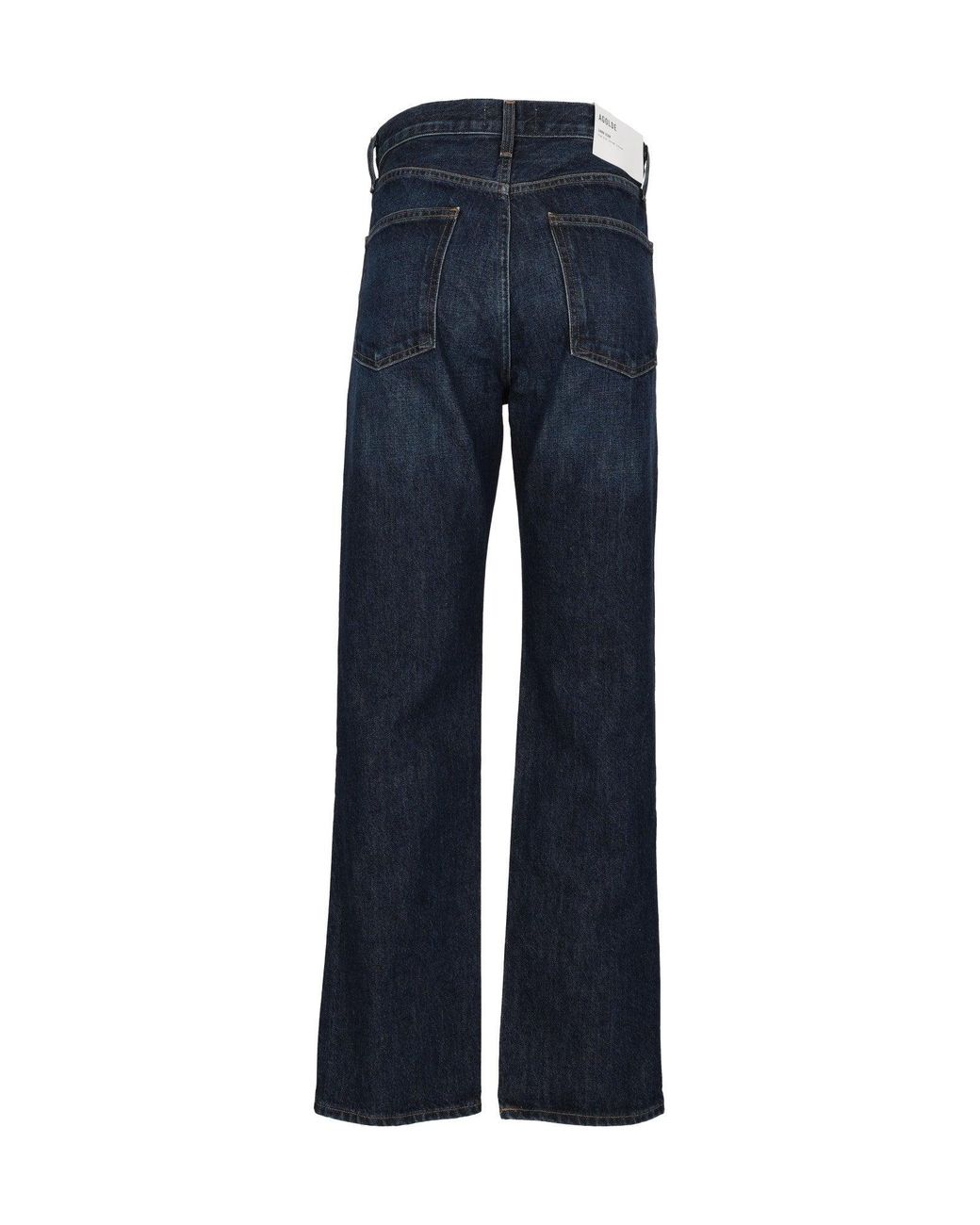Agolde Blue Lana High Rise Vintage Strt