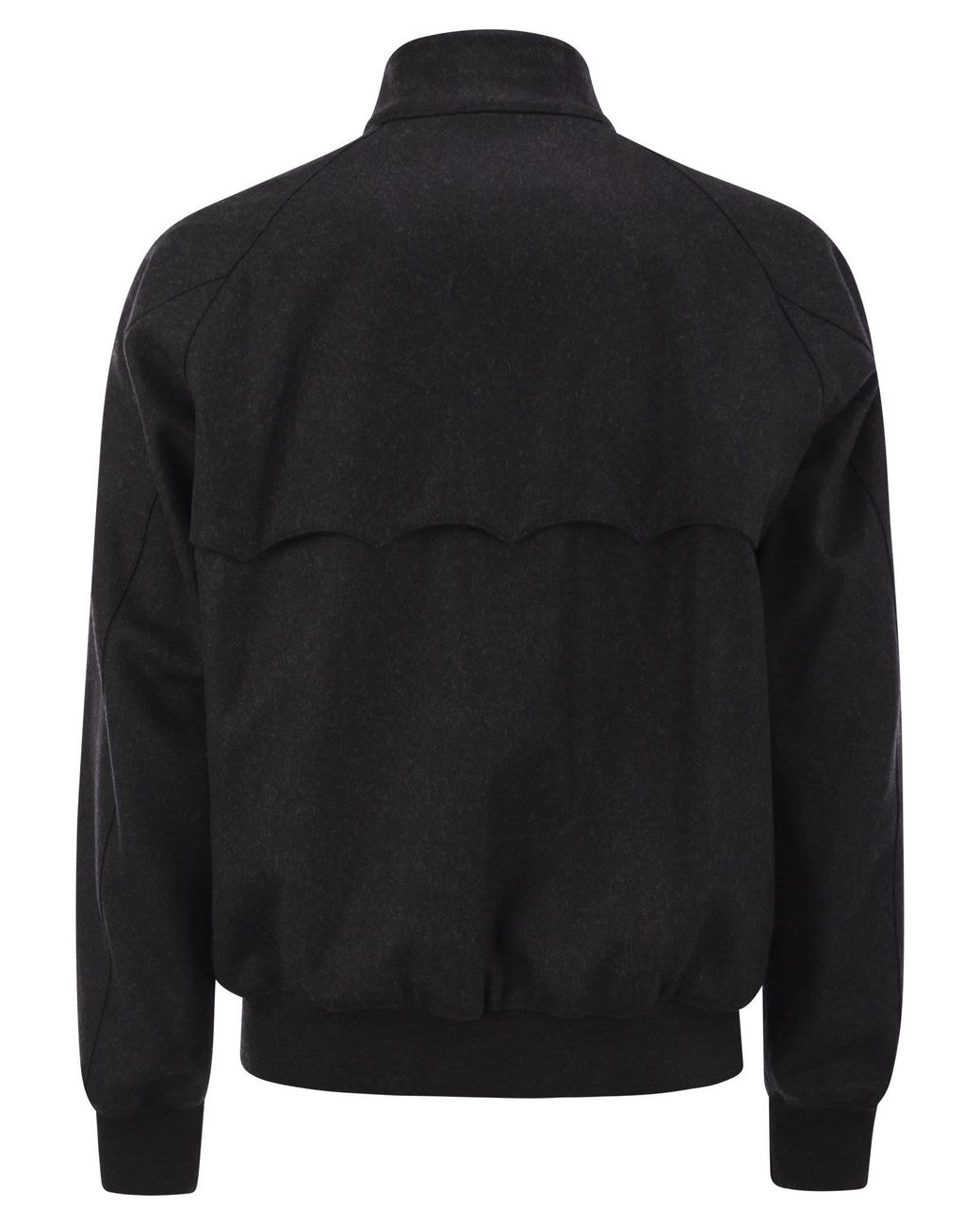 Baracuta Black Giubbotto Melton for men