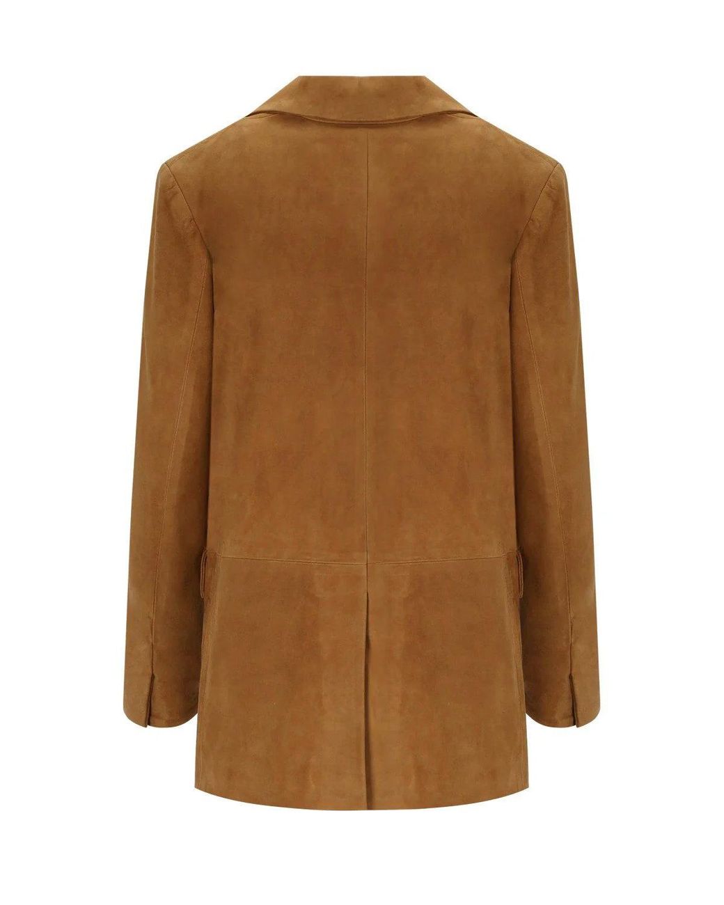 Myskin Brown Camel Single Breasted Blazer