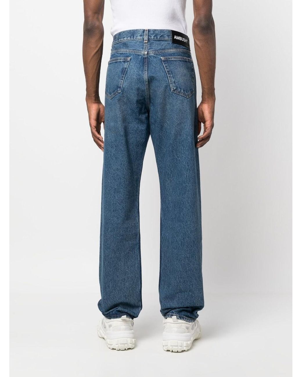 Ambush Blue Regular Fit Denim Jeans for men