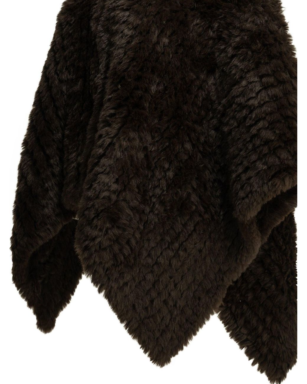 Pinko Black Polyester Scarf