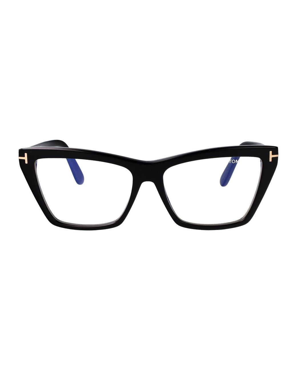 Tom Ford Black Round Optical Ft6189 B 01