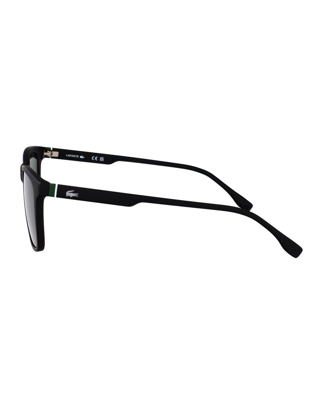 Lacoste Green Matte Acetate Sunglasses for men