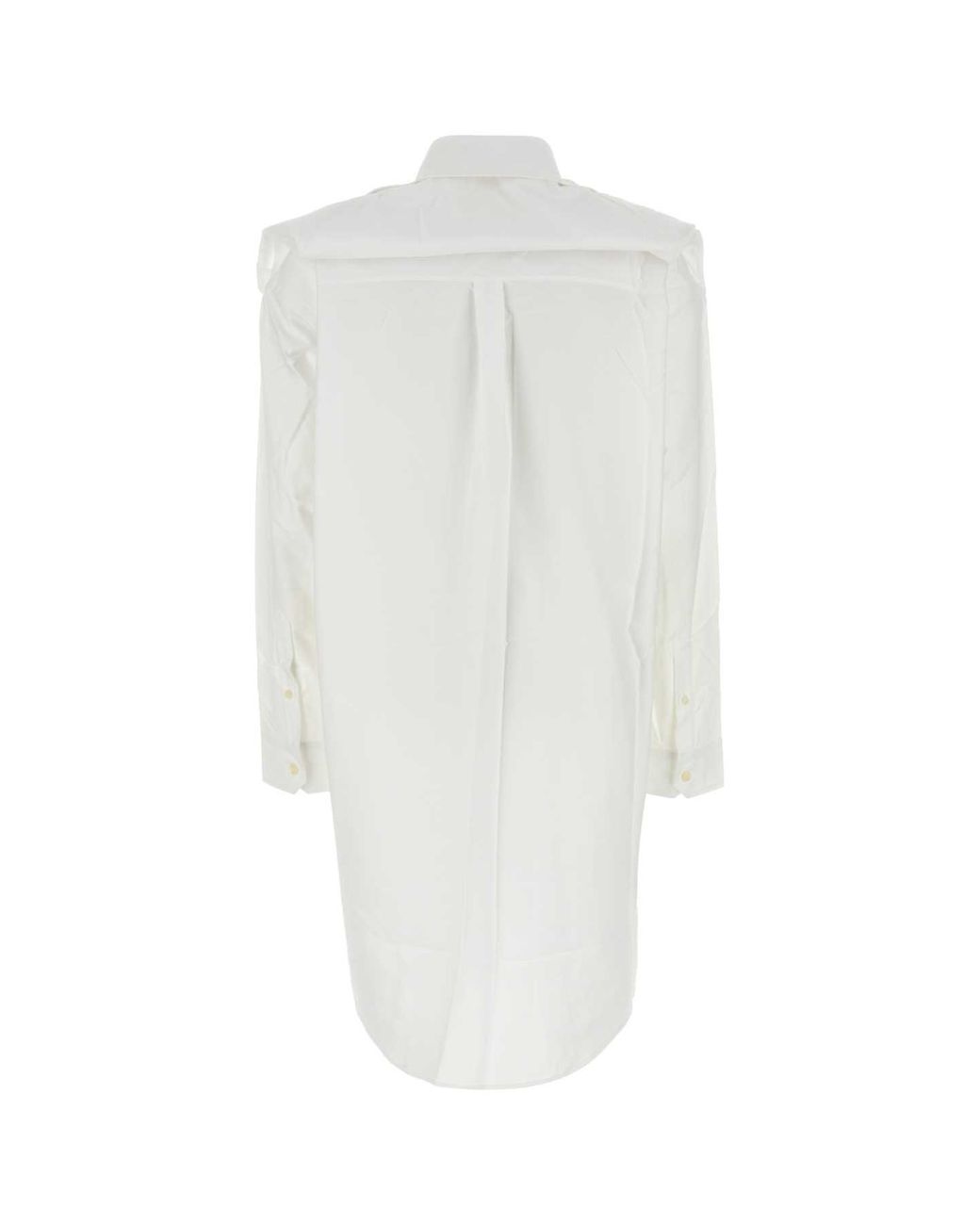 Y. Project White Oxford Shirt Dress