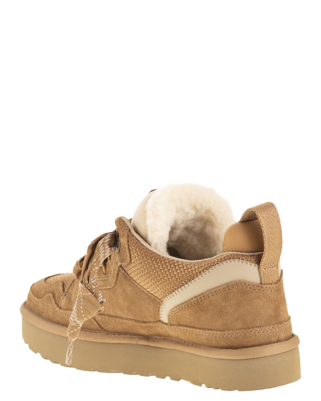 Ugg Brown Lowmel Suede Sneakers