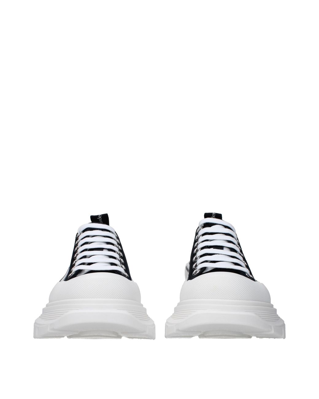 McQueen White Alexander Mc Queen Fabric Sneakers