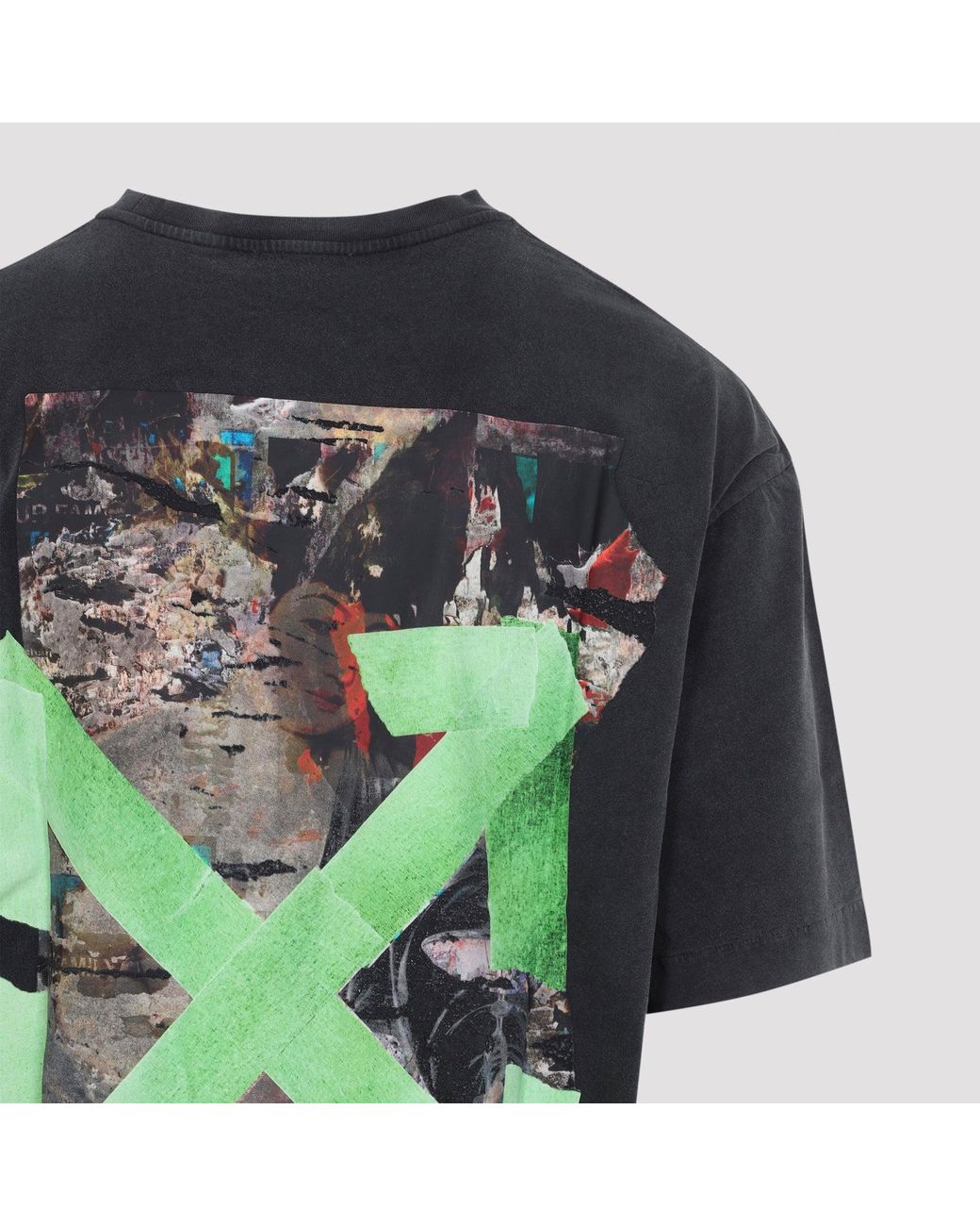 Off-White c/o Virgil Abloh Blue Bacco Arrow Skate T Shit