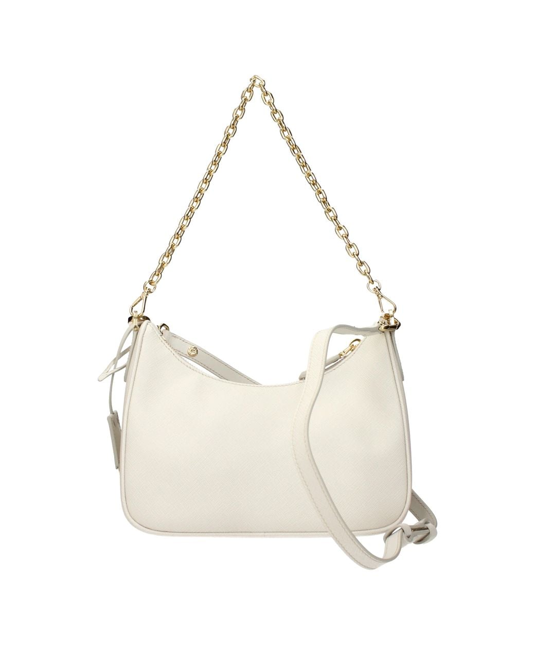 Prada Natural Shoulder Bags Re Edition/Talco Leather For