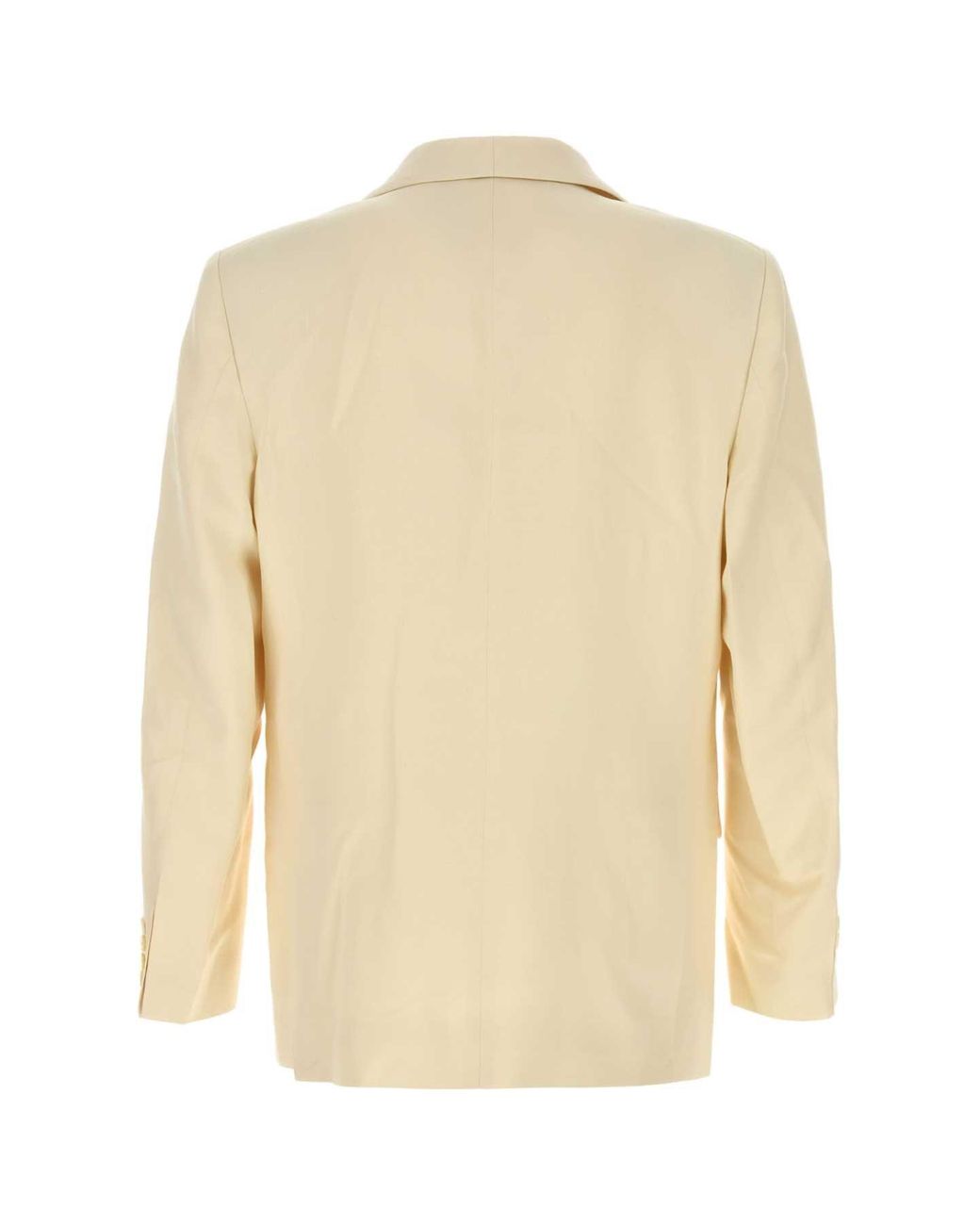 Bode White Shawl Lapel Blazer