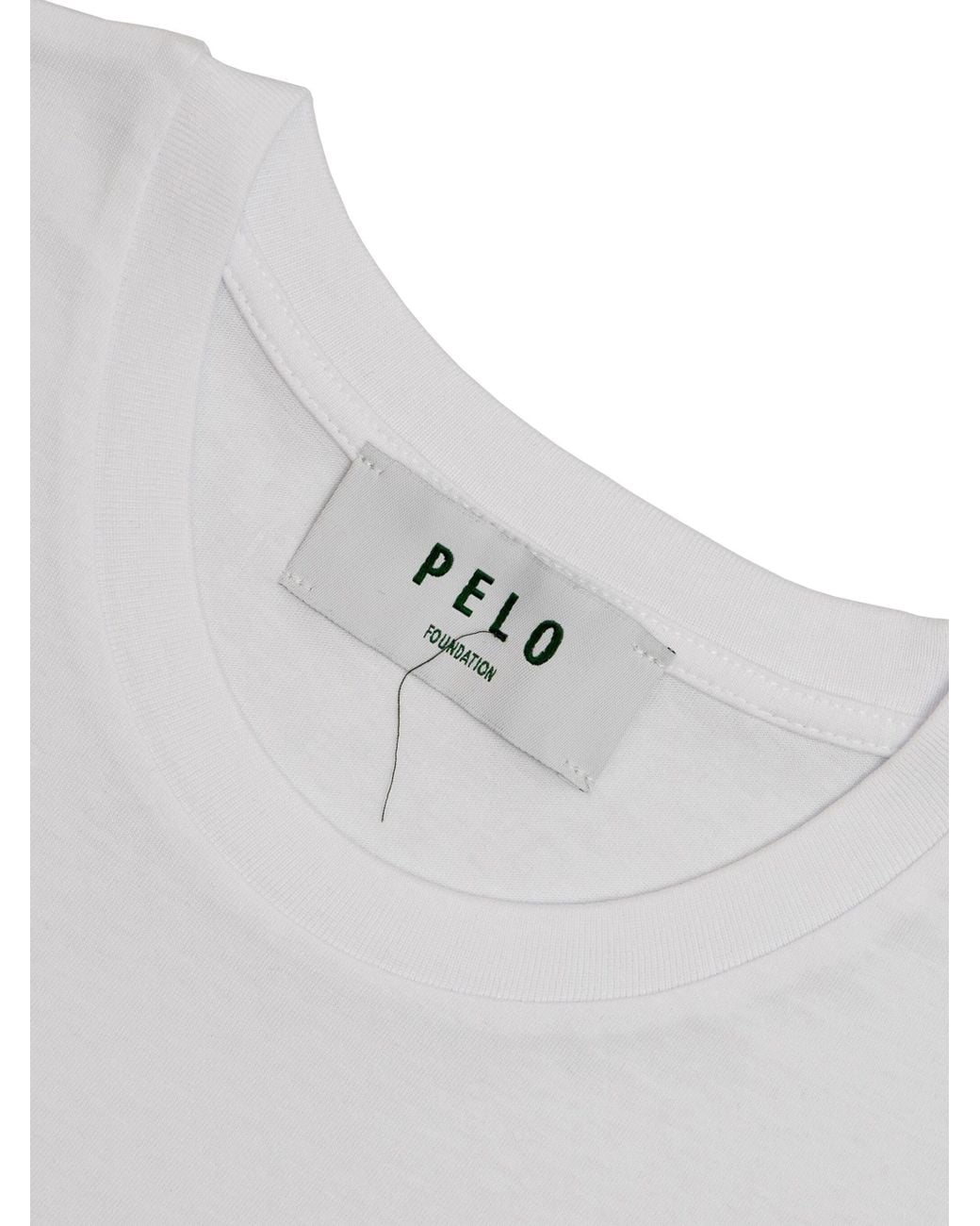 PELO FOUNDATION White Tshirt for men