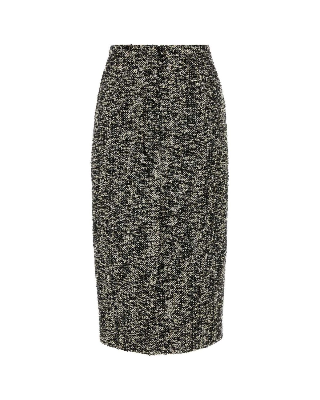 Gucci Multicolor Bouclã Skirt