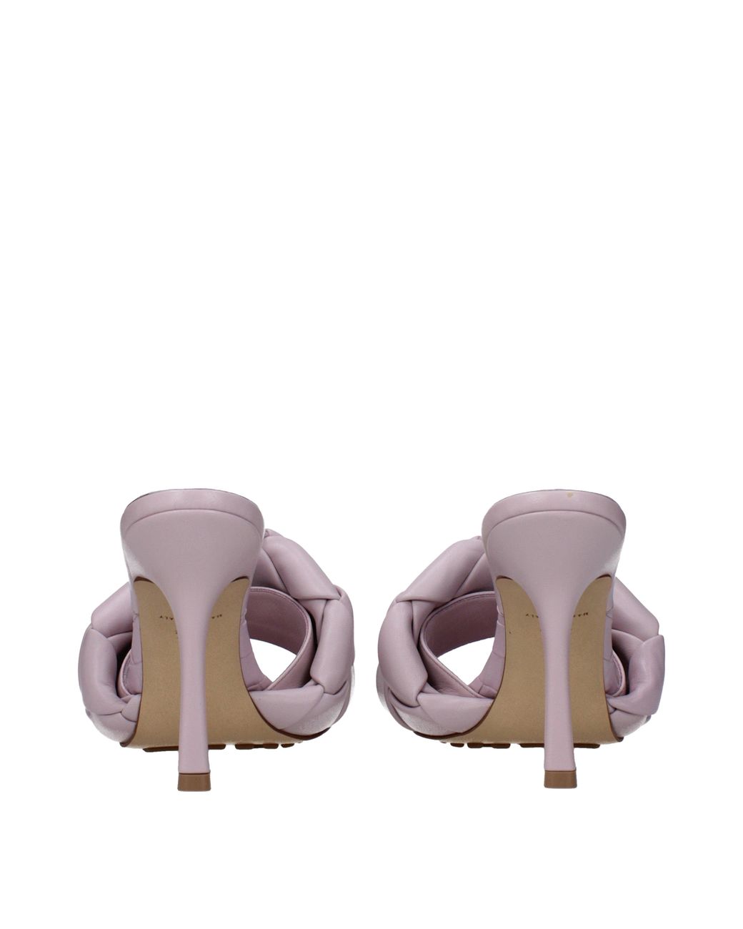 Bottega Veneta Purple Sandali Donna Pelle Rosa/Magnolia