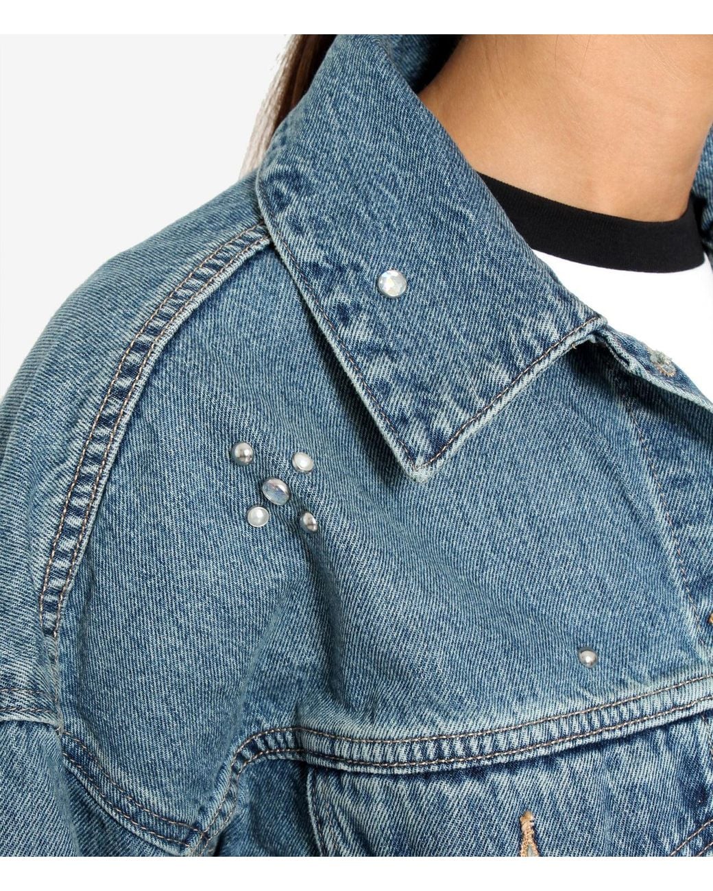 Levi's Jassen Medium Denim in het Blue