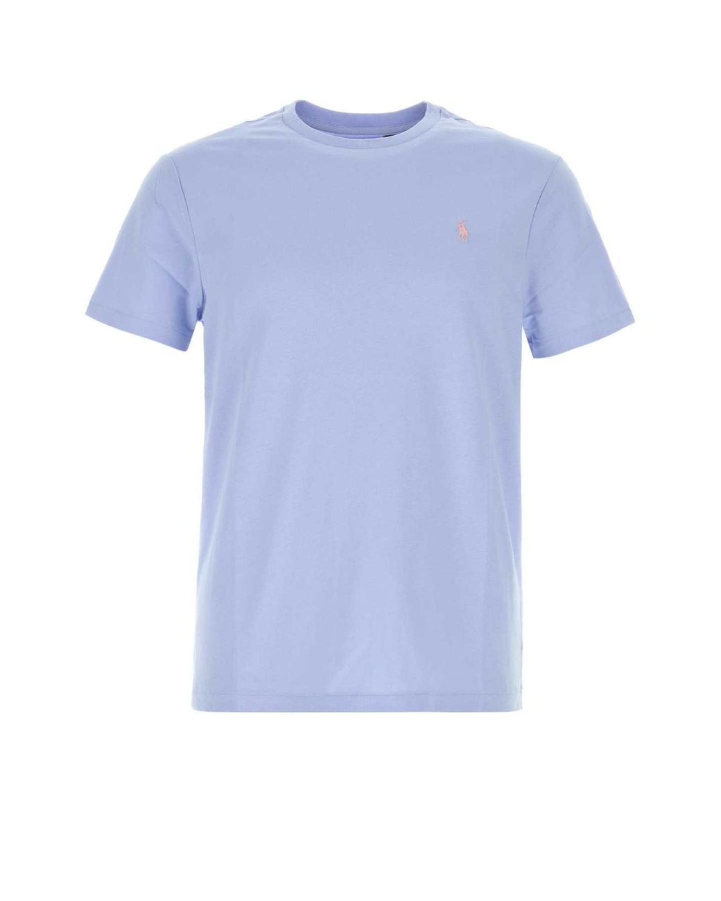 Polo Ralph Lauren Blue Powder Cotton T Shirt