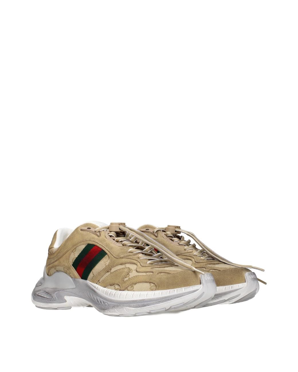 Gucci Multicolor Sneakers Camouflage