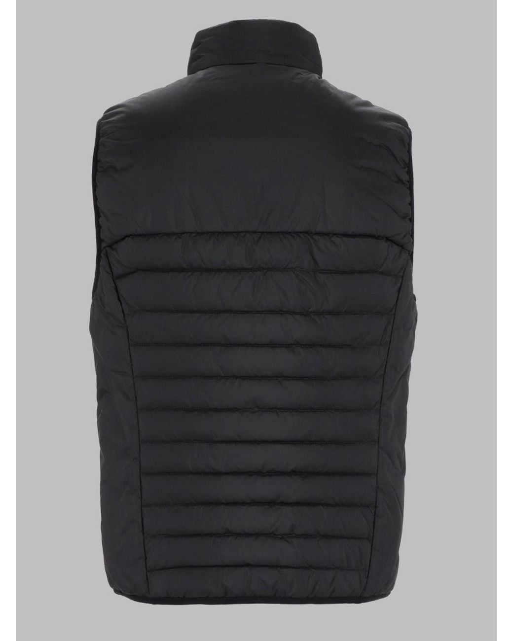 Boss Black Quilted Puffer Vest