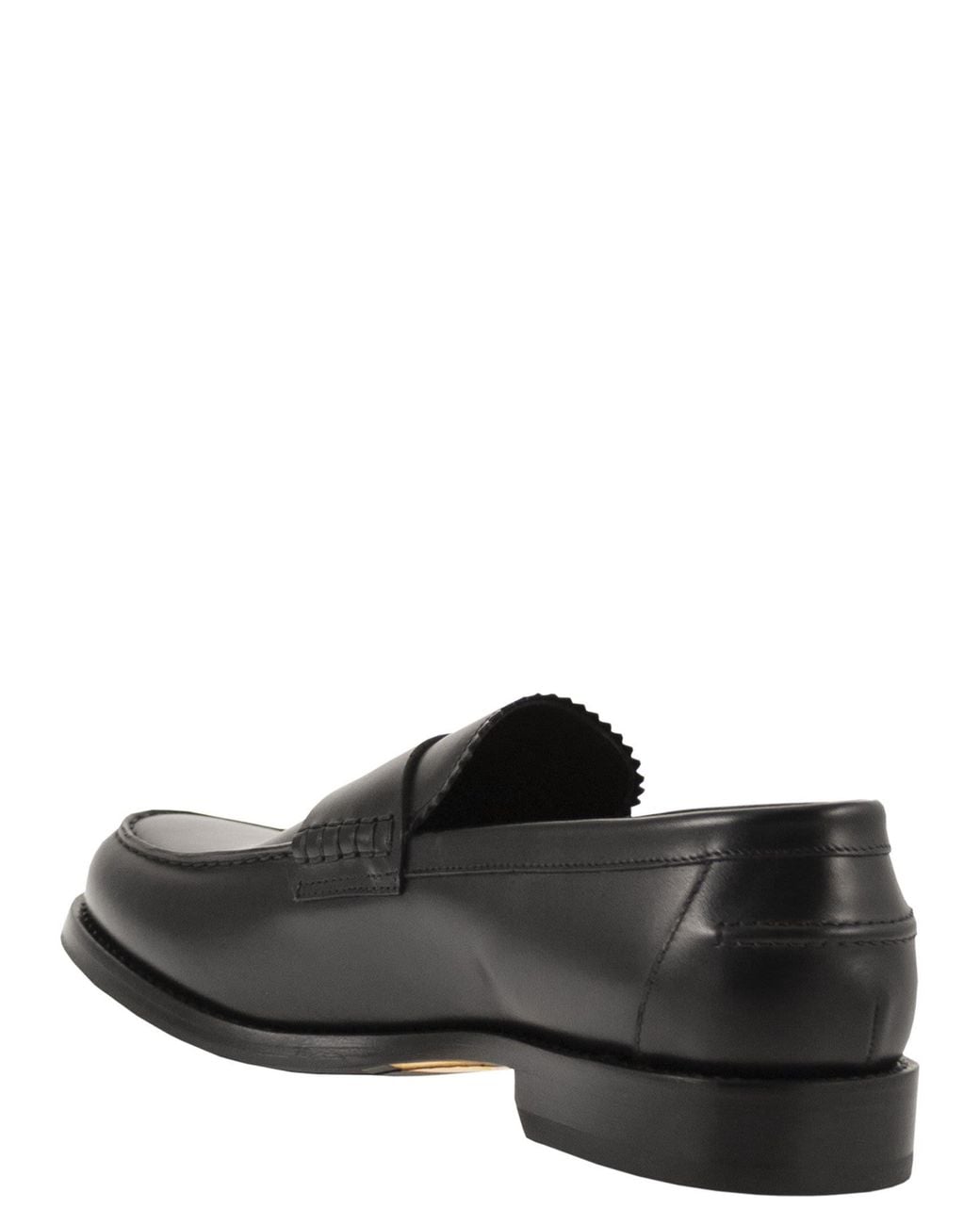 Doucal's Black Penny for men
