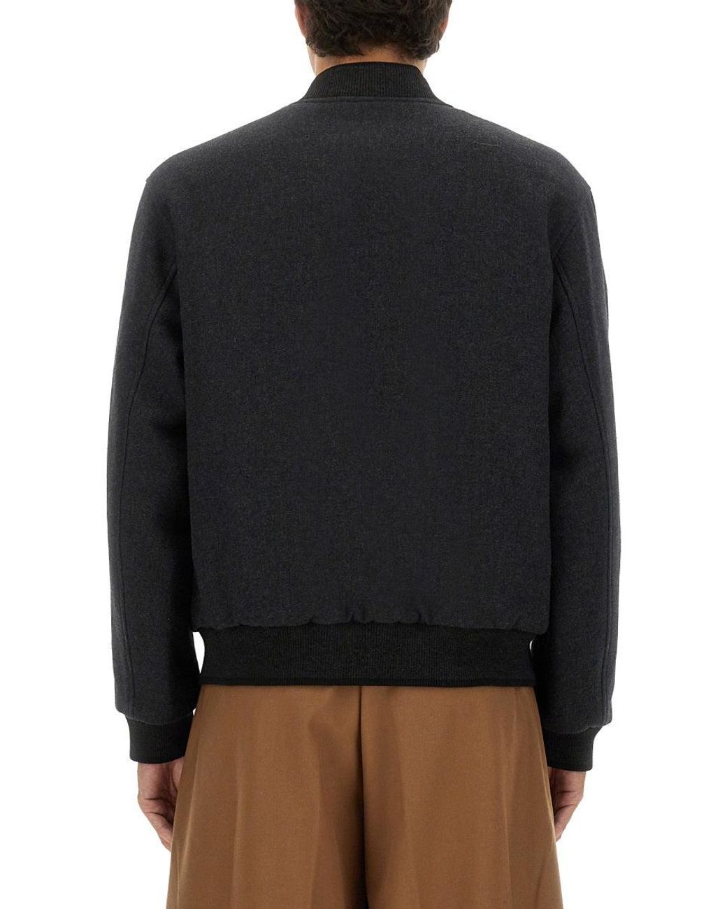 Dries Van Noten Black Reversible Jacket for men