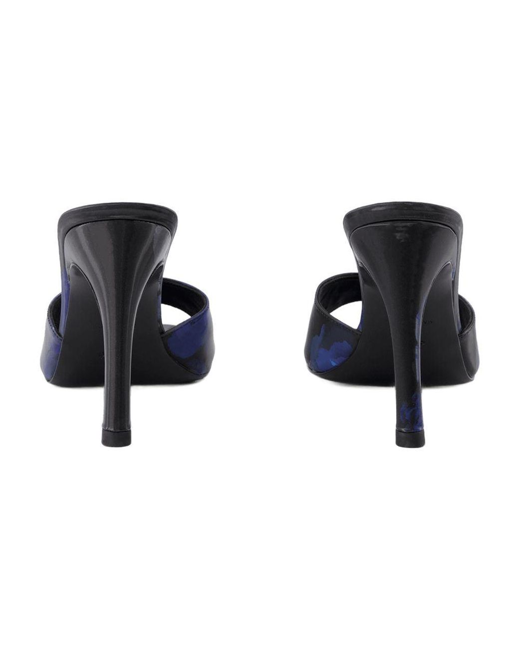 Coperni Blue Holographic Logo Mules