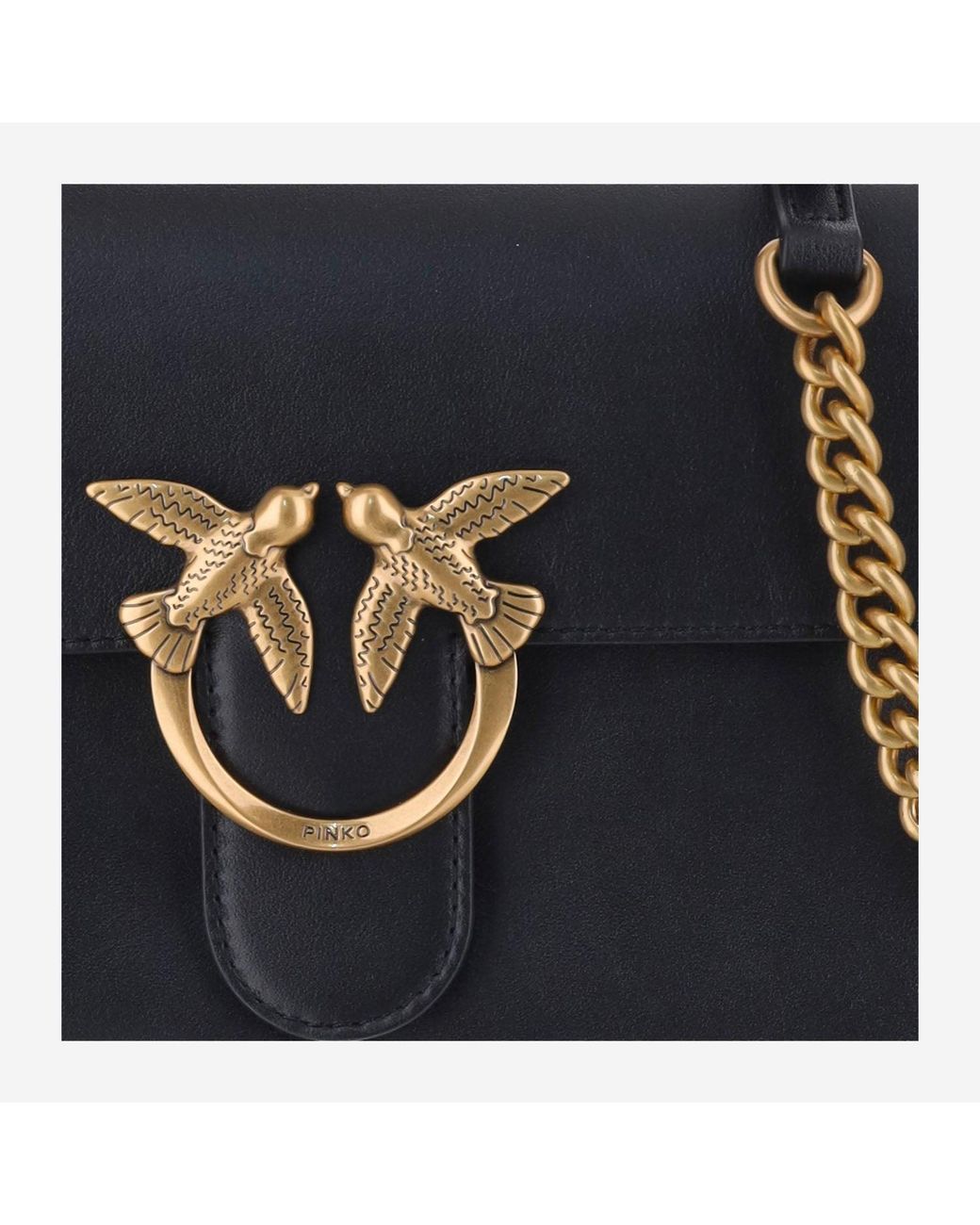 Pinko Blue Logo Cross Body Bag