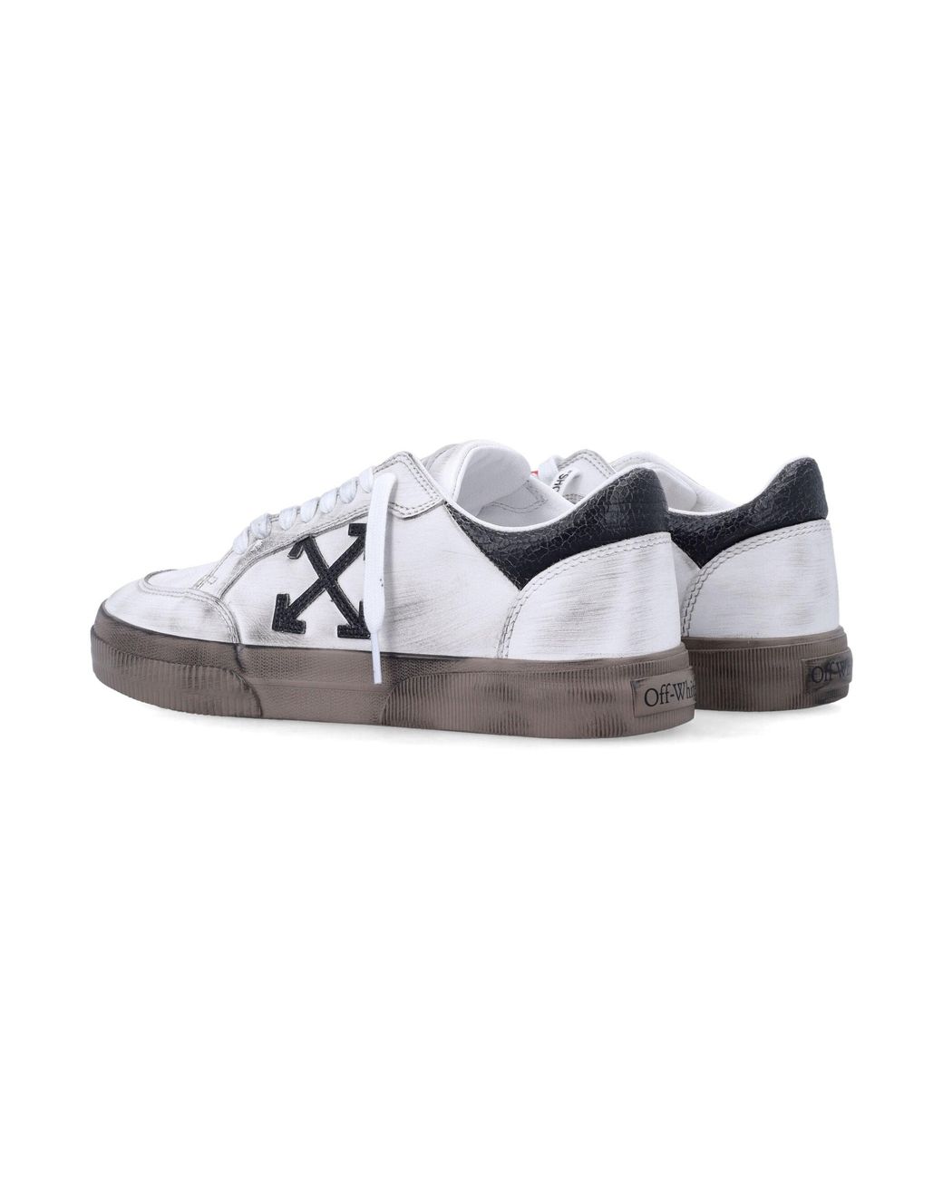 Off-White c/o Virgil Abloh Red Logo Out Sneakers