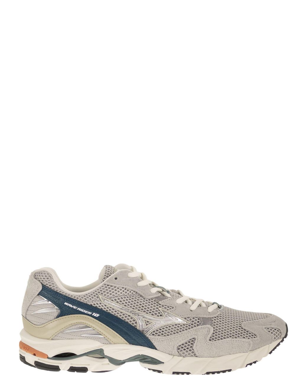 Mizuno White Wave Rider 10 Lifestyle Trainers With Running Dna for men