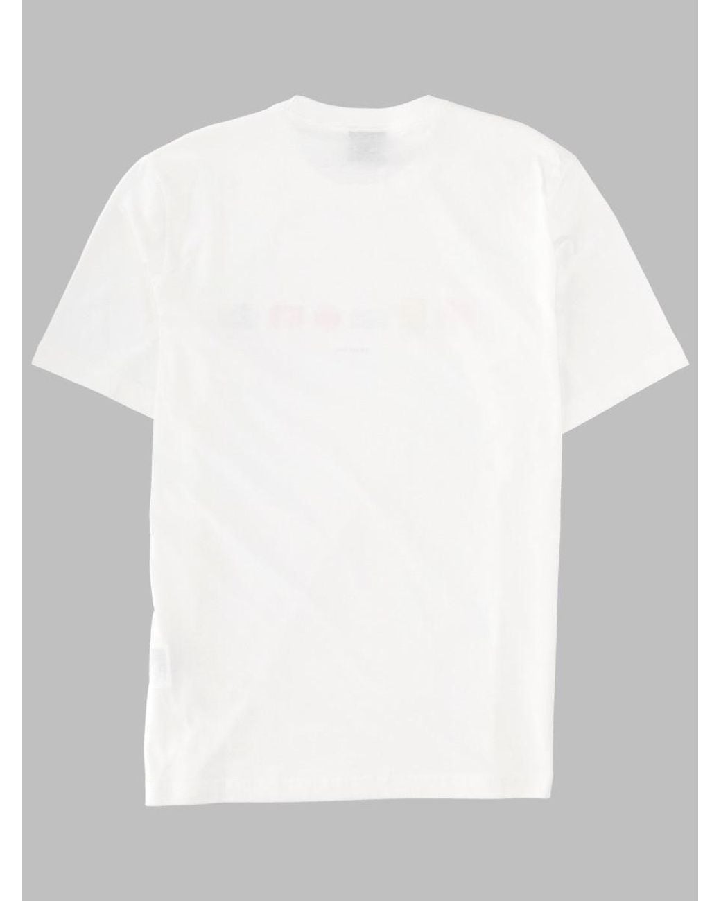 Paul Smith Gray T Shirt Con Stampa
