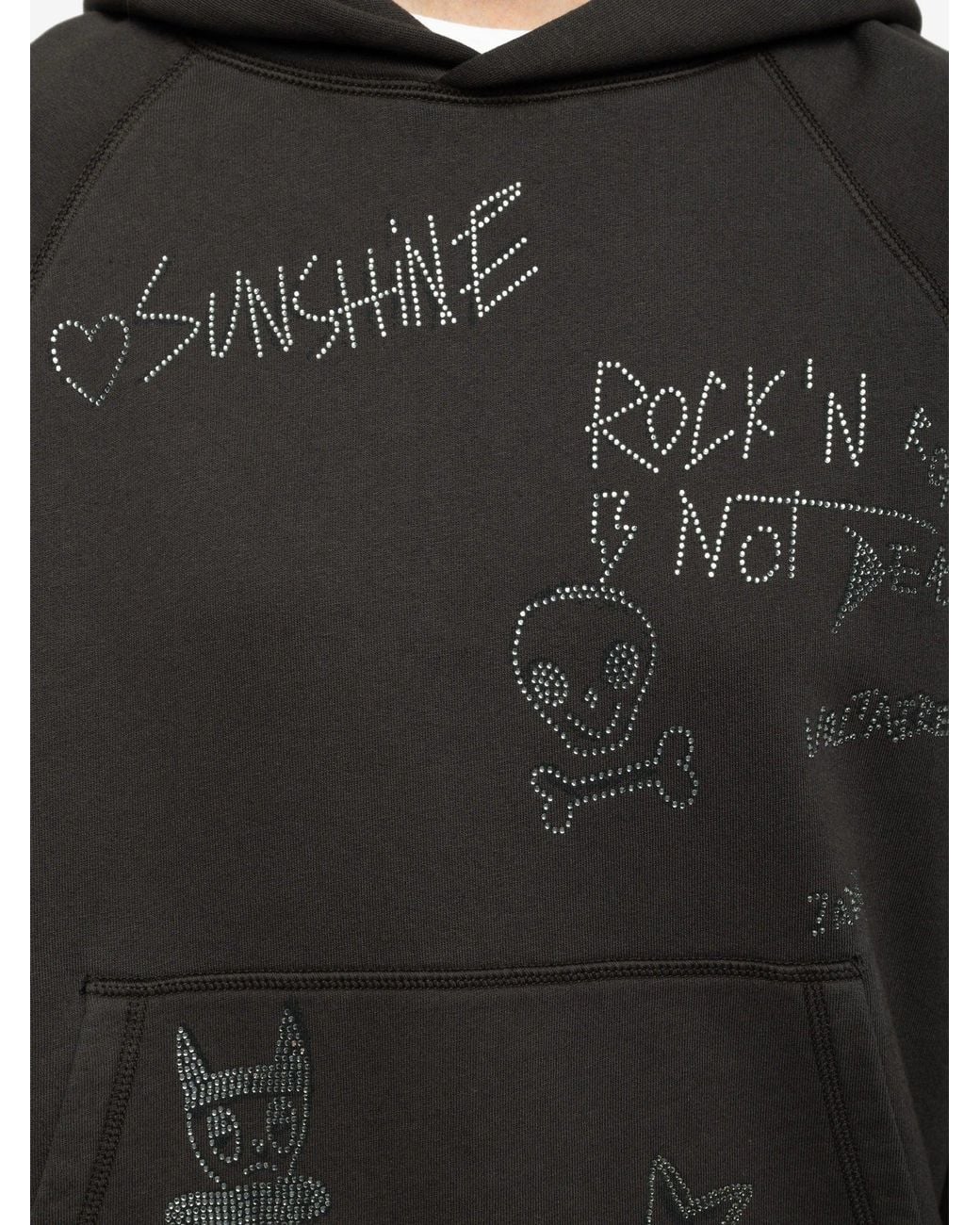 Zadig & Voltaire Black Georgy Mo Chin Mul Hapy Zv St